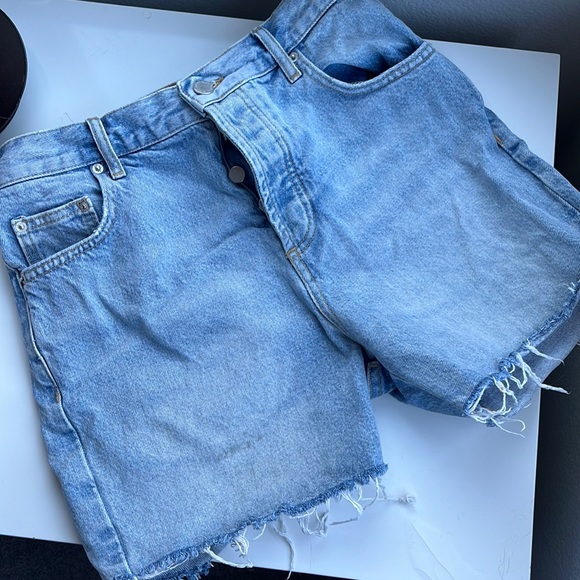 Anine Bing Pants - Anine Bing Denim Shorts